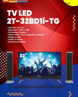 TV LED 32 SPEAKER SAMPING SHARP 2T-C32BD1I
